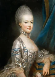 Portrait de l’archiduchesse Marie-Antoinette d’Autriche, 1755-1793, future reine Marie-Antoinette de France