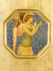 Ange avec une croix (détail)