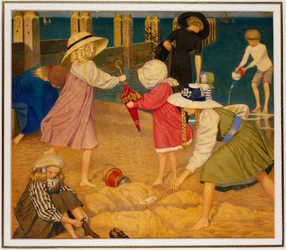 Sur la plage, Southwold