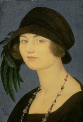 Portrait de Jocelyne Verney Gaskin, 1924