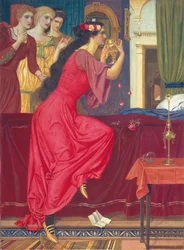 Sigismunda buvant le poison, 1897