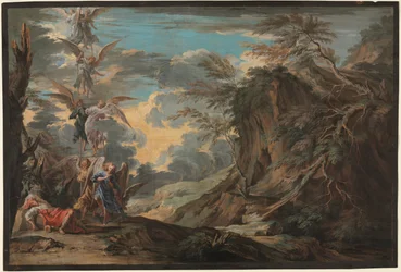 Le rêve de Jacob, vers 1720