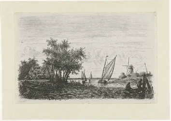Bateaux sur un lac