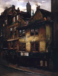 La taverne Cock and Magpie, Drury Lane.