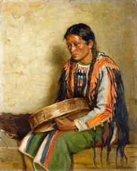 Indien avec tambour
