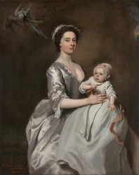 Mme Sharpe et son enfant