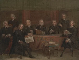 Étude pour un portrait de groupe