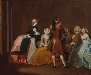 La famille Harlowe, tirée de "Clarissa" de Samuel Richardson
