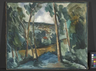 Village dans la vallée