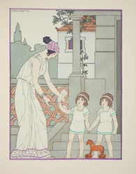 Jumeaux identiques, illustration de 