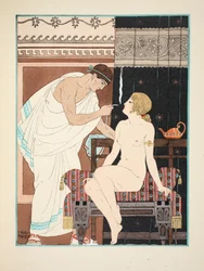Thérapie par inhalation, illustration de 