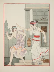 Frappe avec la paume de la main, illustration de 