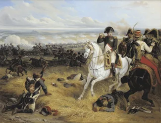 Napoléon à la bataille de Wagram (5-6 juillet 1809)