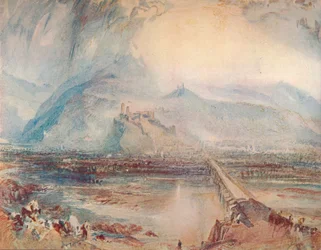 Bellinzona : De la route vers Locarno, 1909