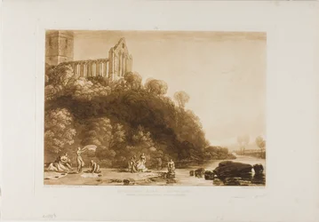 Abbaye de Dumblain, planche 56 de Liber Studiorum