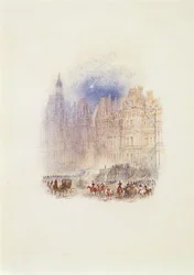 Fontainebleau : Le départ de Napoléon
