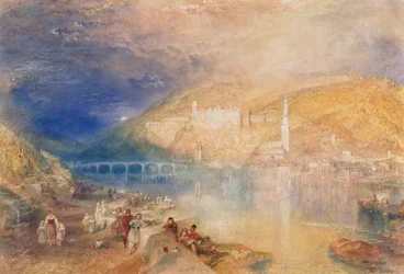 Heidelberg : Coucher de soleil