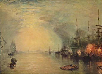 Bateliers chargeant du charbon au clair de lune, 1835