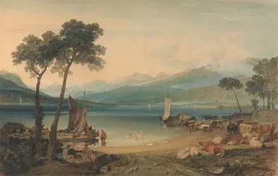 Lac Léman et mont Blanc