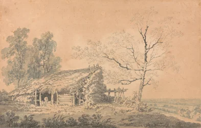 Paysage avec grange, c.1795