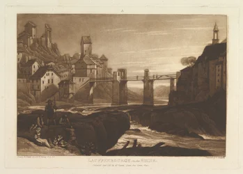 Lauffenbourgh sur le Rhin, Liber Studiorum, partie VI, planche 31