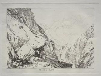 Liber Studiorum : Mont Saint-Gothard