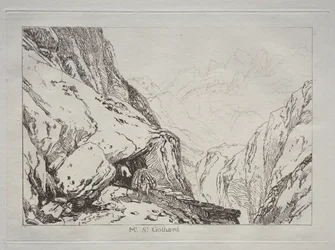Liber Studiorum : Mt. St. Gothard