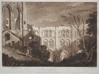 Liber Studiorum : Abbaye de Rivaux, Yorkshire
