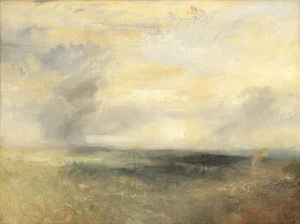 Margate (?) vue de la mer. Vers 1835-40