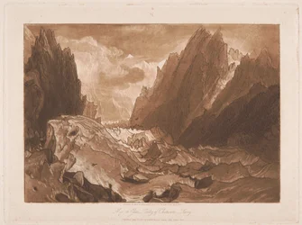 Mer de Glace, Valley of Chamouni, Savoy