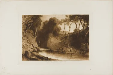 Près de Blair Athol, planche 30 de Liber Studiorum