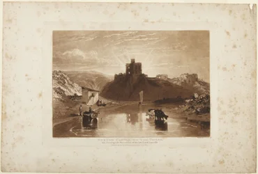 Le château de Norham sur la Tweed