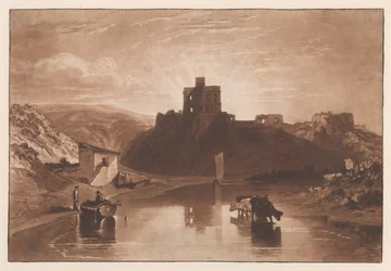Le château de Norham sur la Tweed