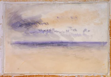 Au large : paysage marin et nuages