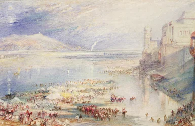 Partie du Ghaut à Hurdwar, vers 1835