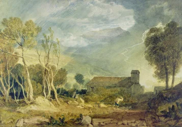 Vieille église de Patterdale, vers 1810-15