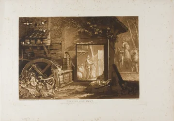 Moulin de Pembury, Kent, planche 12 de Liber Studiorum