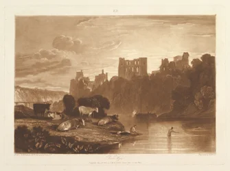 River Wye Liber Studiorum, partie X, planche 48, 23 mai 1812