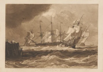 Navires dans une brise