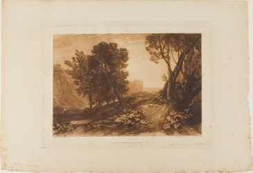 Solitude, planche 53 de Liber Studiorum