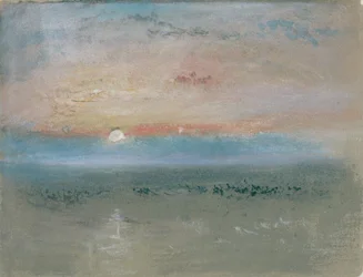 Coucher de soleil, vers 1830