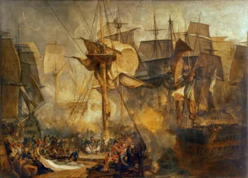 La bataille de Trafalgar