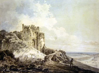 La tour du connétable, château de Douvres, vers 1793
