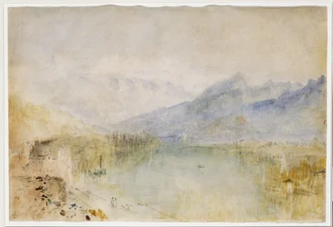 Le lac de Thoune, vers 1844