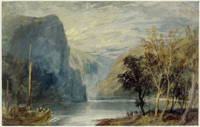 Le rocher de Lorelei, 1817