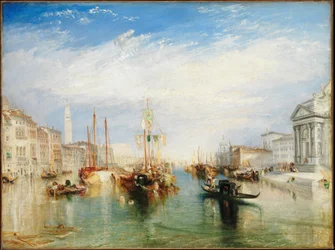 Venise, depuis le porche de la Madonna della Salute