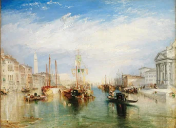 Venise, depuis le porche de la Madonna della Salute, c.1835