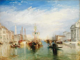 Venise, depuis le porche de la Madonna della Salute, vers 1835