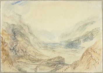 Vue sur le col du Saint-Gothard, Suisse