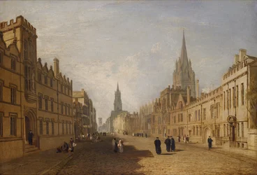 Vue de la High Street, Oxford